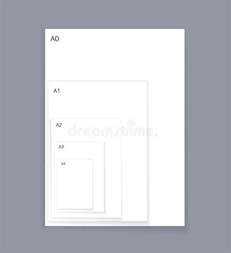Series Formats Sizes Stock Illustrations – 23 Series Formats Sizes