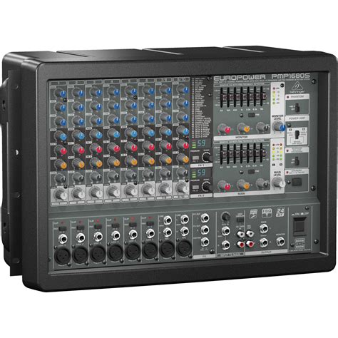 behringer pmps  channel powered mixer pmps bh photo