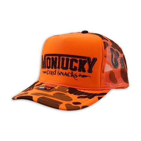 Orange Camo Truckers – Montucky