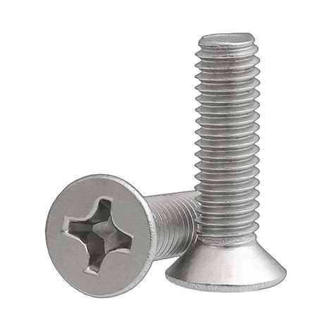 stainless steel phillips flat head screws metric size wkooa