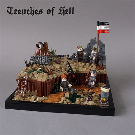 ww trenches  hell   ww moc    flickr