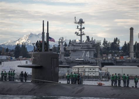 navy closes  puget sound submarine dry docks  earthquake risk study usni news