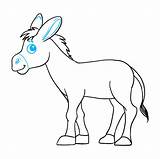 Burro Easydrawingguides Burros Asno Webstockreview sketch template
