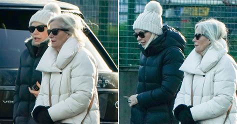 Holly Willoughby Pictured On Stroll With Mum After This Morning Absence