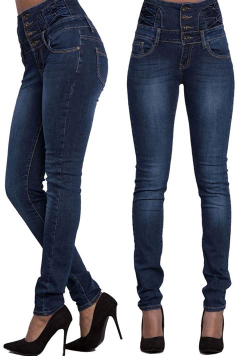 Hualong Plus Size Skinny Super High Waisted Jeans Online Store For