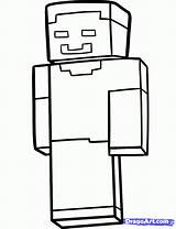Minecraft Herobrine Coloring Pages Steve Printable Draw Dog Drawing Kids Colouring Print Sheets Step Characters Coleman Andrea Teaching Icons Community sketch template