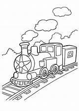 Train Freight Coloring Categories Kids sketch template