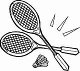 Tennis Racket Drawing Coloring Pages Sketch Template Racquet sketch template