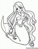 Sirens Mermaids sketch template