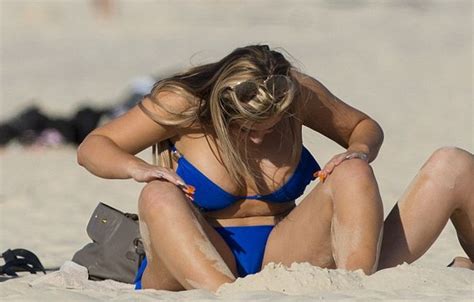 Geordie Shore Star Holly Hagan Hits The Beach In A Bikini