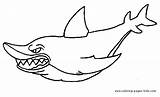 Shark Pages Coloring Sharks Color Animal Kids Mad Printable Sheets Colouring Templates Print Found Coloringpages101 Gif sketch template