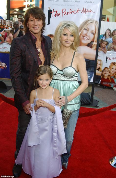 Ava Sambora Wears Mother Heather Locklears Bon Jovi Top Daily Mail