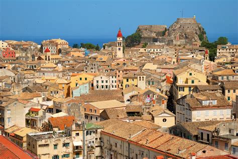 fortress  kerkyra greek travel pages