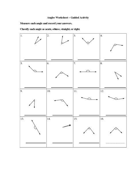 images  classifying triangles  angles worksheet