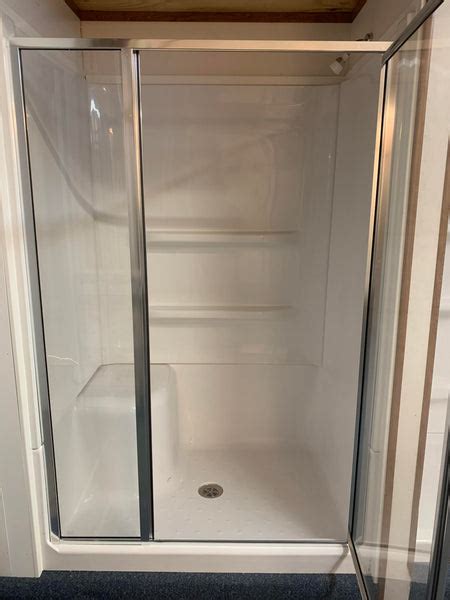 fiberglass shower stall  seat ml mobile home supply