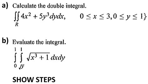 double integral calculator definition examples