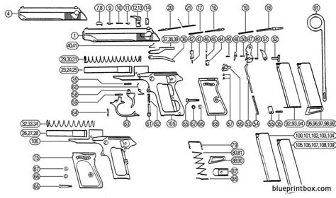 walther pdp parts diagram