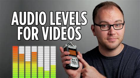 audio levels  video recording  editing video  episode