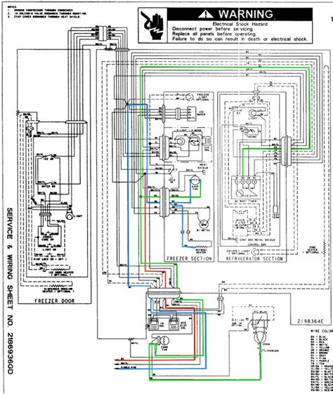 whirlpool refrigerators wiring diagram