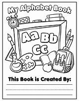 Alphabet Cover Book Printable Printablee sketch template