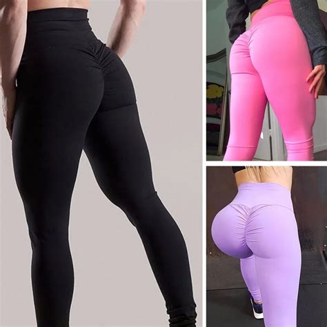 women sexy yoga sport pants fitness running sportswear tights quick