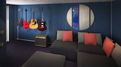 Take A Look Inside The Rockstar Themed Rooms On Virgin’s New Cruise