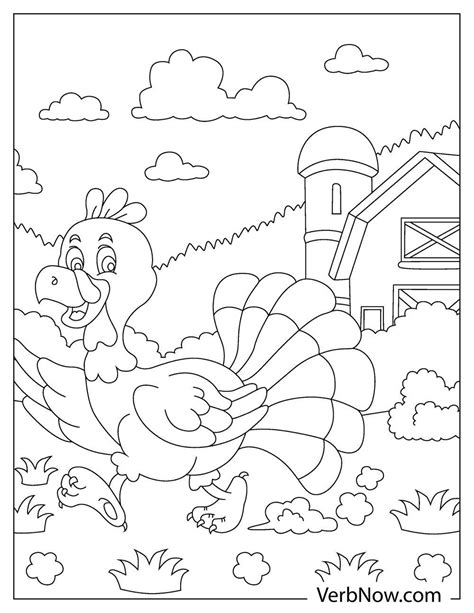 thanksgiving coloring pages book   printable  verbnow
