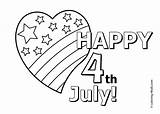 Coloring July Independence 4th Pages Happy Kids Declaration Drawing Printable Memorial Colouring Preschoolers Sheets Clipart Veterans Usa Flag Fourth Color sketch template
