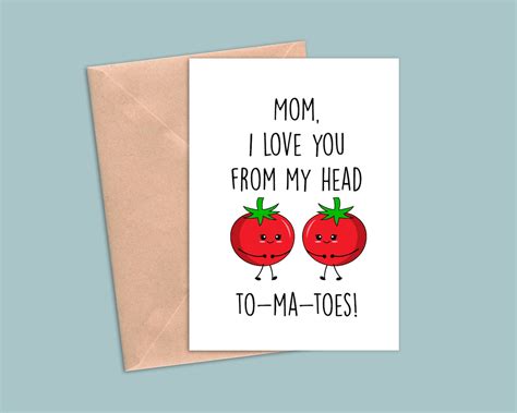 card  mom mom birthday card funny mothers day card funny etsy