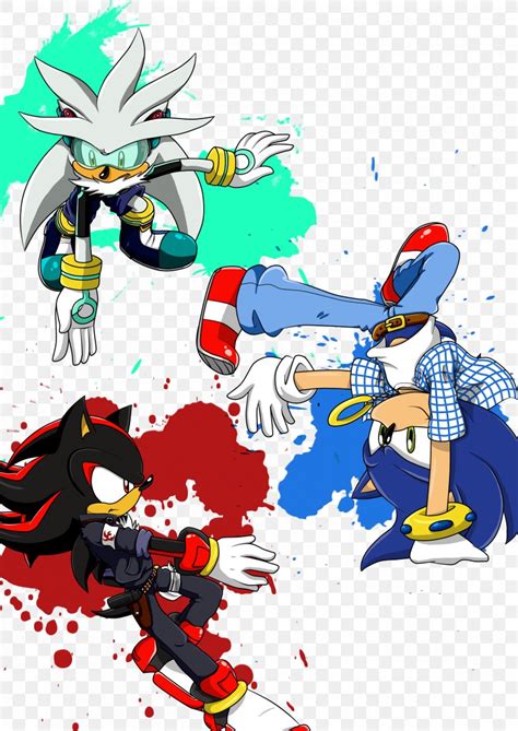 Knuckles The Echidna Silver The Hedgehog Sonic The