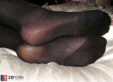 More Ebony Stockings And Dark Hued Tights Zb Porn