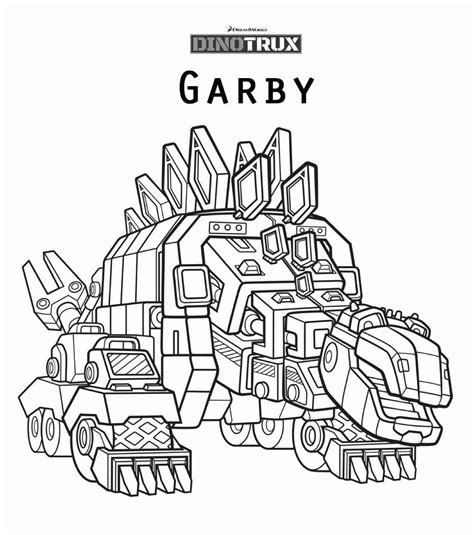 dinotrux coloring pages print  kids  day coloring pages
