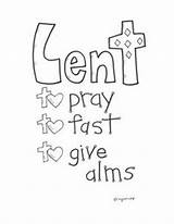 Lent Lenten Catholic Activity Prayer Clipart Pray Fast Give Alms Booklet Activities Kids Path Children Sunday Teacherspayteachers Hands Praying Cliparts sketch template