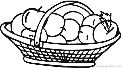 basket coloring pages basket clipart panda  clipart images