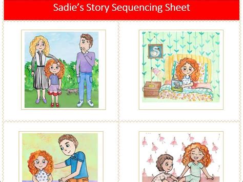 Sadie S Story Sequencing Sheet Teaching Resources