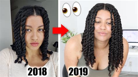 The Best Protective Style For Natural Hair Growth Youtube