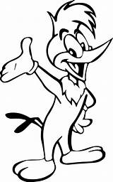 Woody Woodpecker Coloring Pages Drawing Cartoon Woodpeckers Color Printable Drawings Kids Print Disney Sheets Books Wecoloringpage Adult Visit Au Choose sketch template