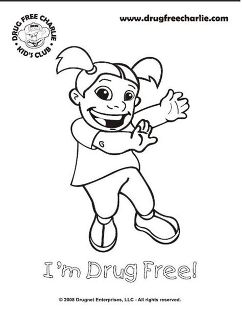 printable drug  coloring pages coloring home