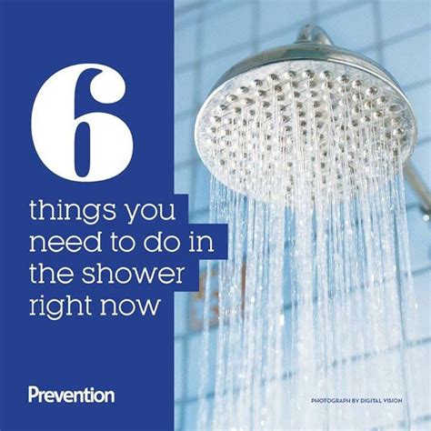 6 things you need to do in the shower right now health and beauty