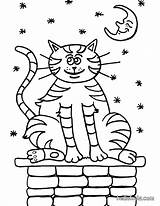 Cat Coloring Pages Sleeping Cats Hellokids Kitten Color Kids Tabby Sheets Printable Animal Para Colorear Getcolorings Gato Animals Dibujo Colo sketch template