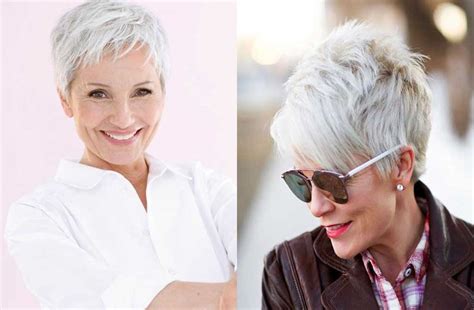 short pixie hair cuts and hairstyles for older women for 2018 2019