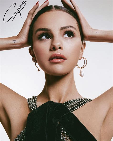 Selena Gomez Beautiful In Cr Fashion Book China November