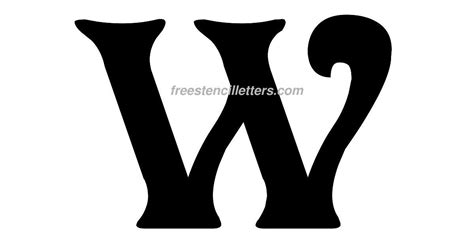printable   letters  printable   stencil letter