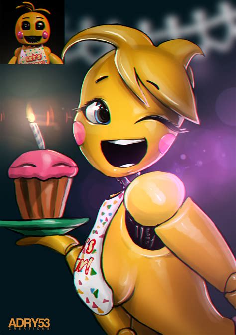 toy chica fnaf 2 by adry53 on deviantart