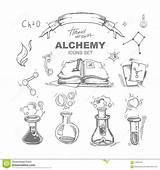 Alchemy Clipart Designlooter Icons Royalty Set Stock 1300 53kb sketch template