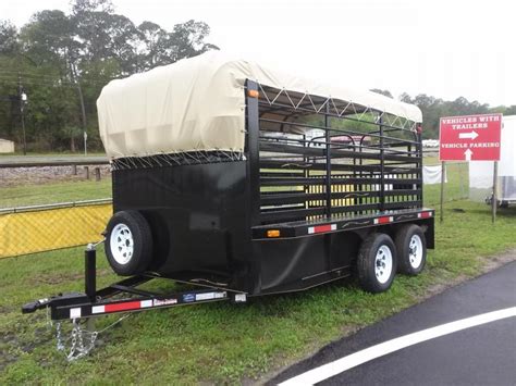 stb texas trailers  bumper pull stock trailer trailer