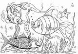 Fish Coloring Tank Fishes Pages Happy Aquarium Colouring Printable Color Netart Kids Drawings Choose Board sketch template