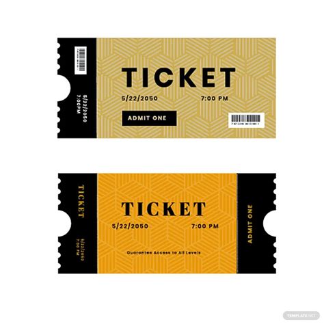 ticket definition types