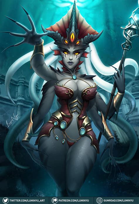 queen azshara commission 2 by luminyu hentai foundry