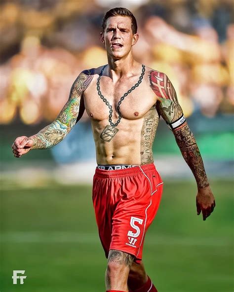 daniel aggers tattoos  insane soccer player tattoos liverpool